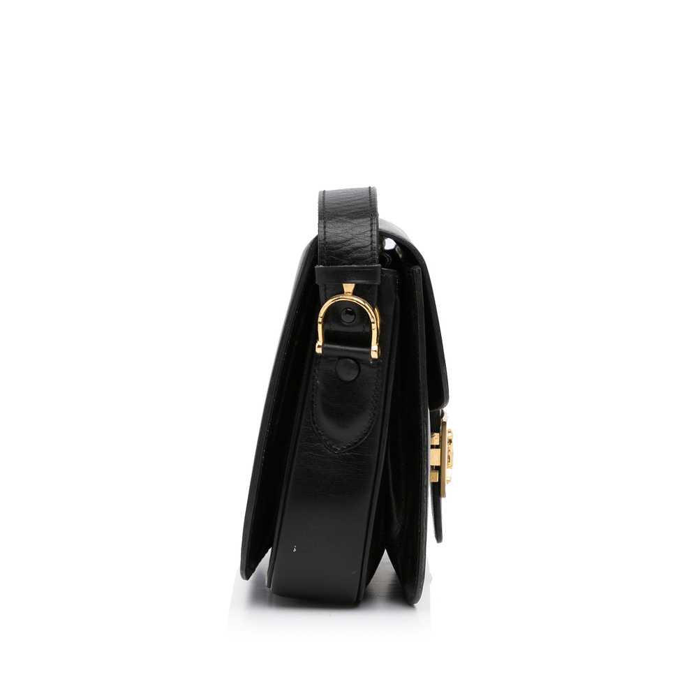 Black Celine Horse Carriage Shoulder Bag - image 3