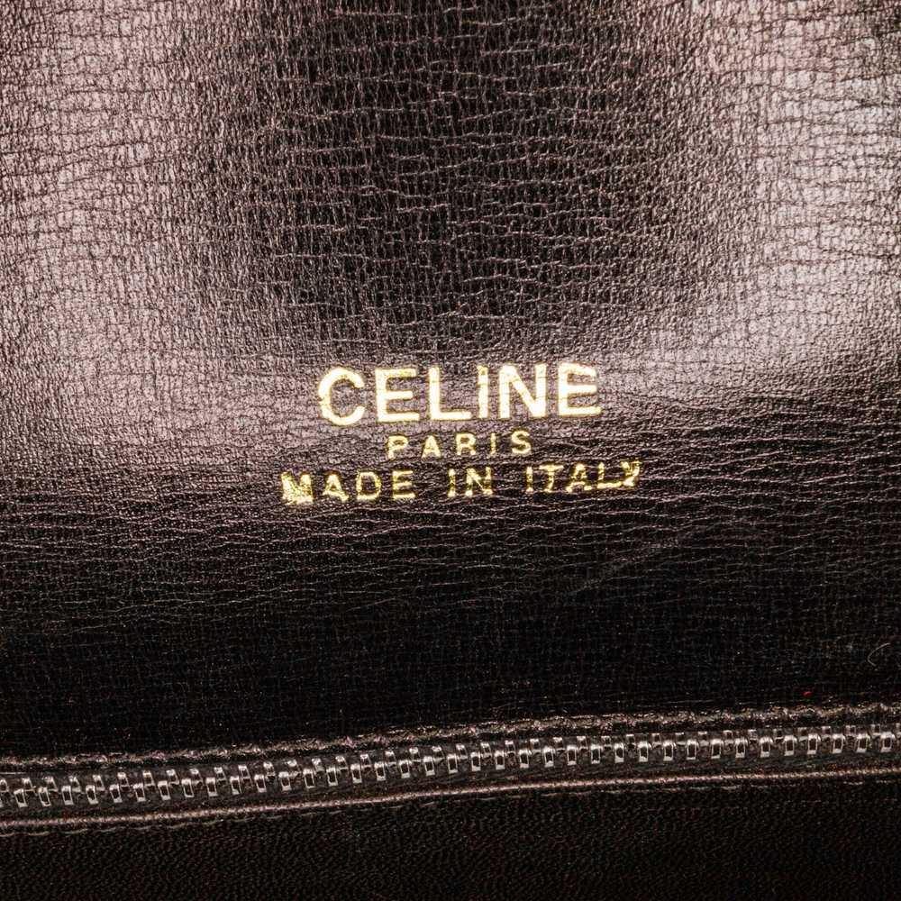 Black Celine Horse Carriage Shoulder Bag - image 9