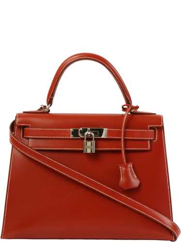 HERMES 2002 Made Kelly Bag 28Cm Brique - image 1