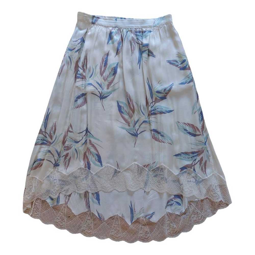 スカート ZADIG & VOLTAIRE Woman Skirt Blue WWSK01601 404 Zadig&Voltaire Jaylal Skirt - Blue - Women | WWSK01601404