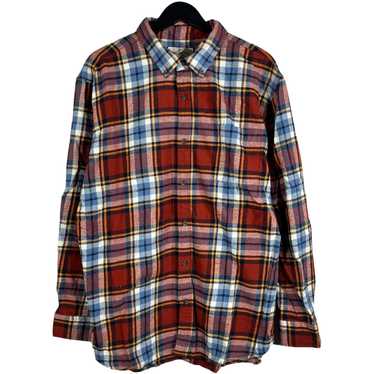 St. Johns Bay St. Johns Bay Plaid Long Sleeve Flan