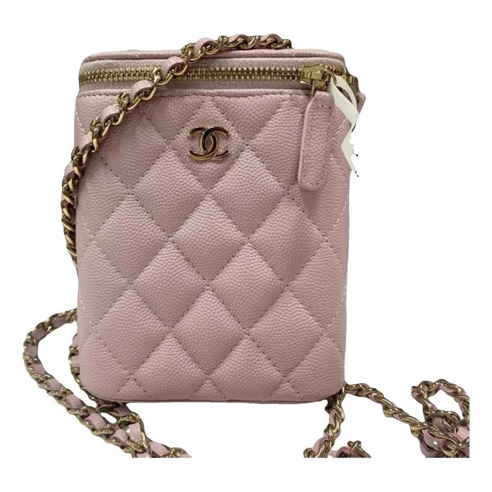 Chanel Trendy Cc Vanity leather handbag - image 1