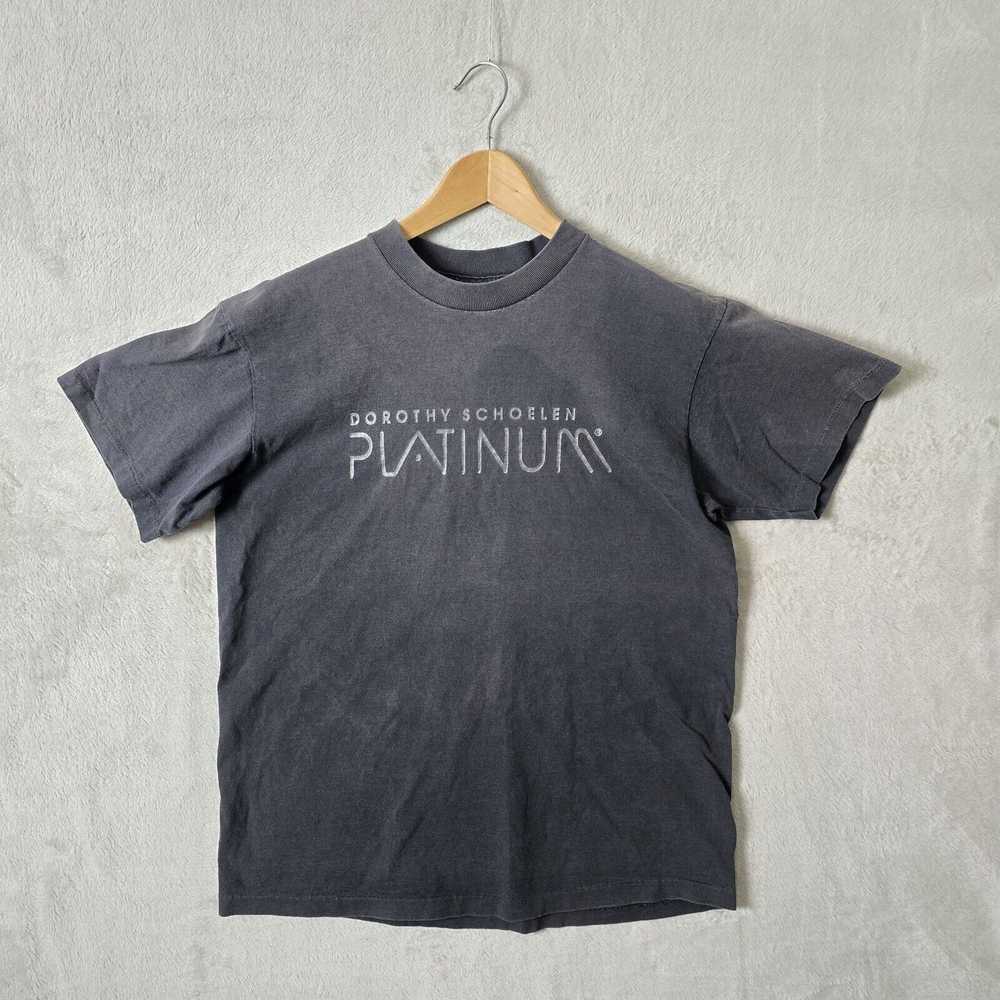 Delta Vintage Dorothy Schoelen Platinum T-shirt S… - image 2