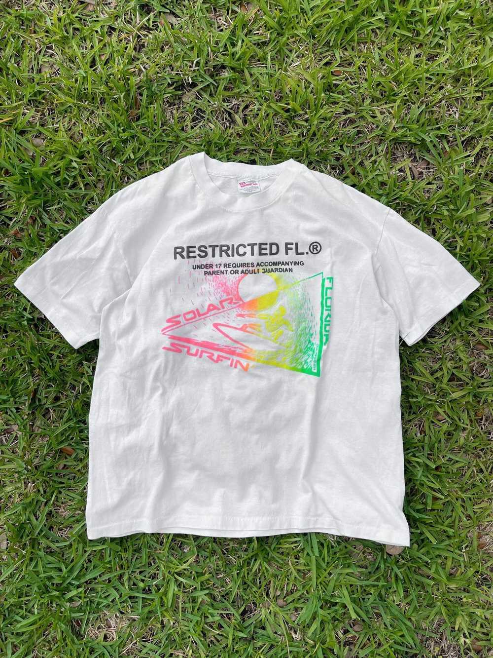 Movie × Vintage Vintage 90s Surf Florida Shirt Sk… - image 1