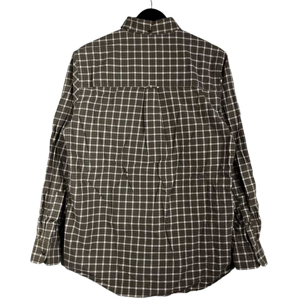 Chaps Chaps Checkered Long Sleeve Button Down - image 5