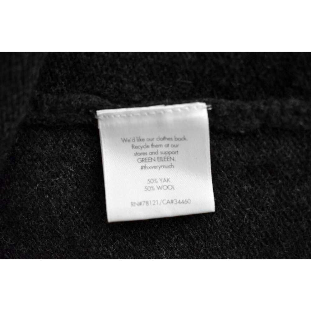 Eileen Fisher EILEEN FISHER Black Yak Wool Knit 3… - image 4