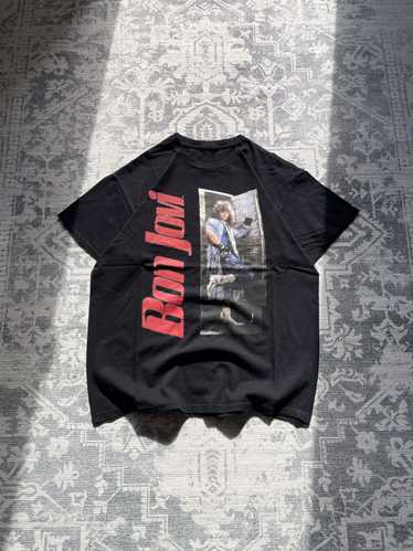 Band Tees × Bon Jovi × Rock T Shirt 💥CRAZY Y2K V… - image 1