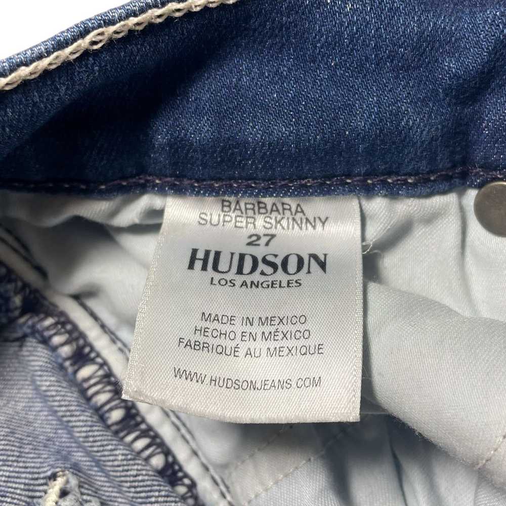 Hudson Hudson Jeans Barbara Super Skinny Jeans Ra… - image 6