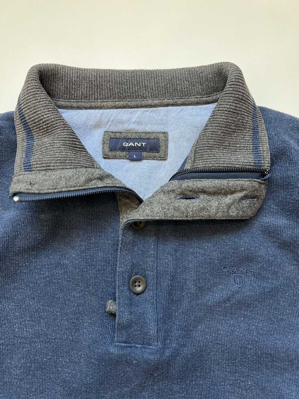 Gant × Vintage Vintage Gant Classic Sweater Blue - image 2