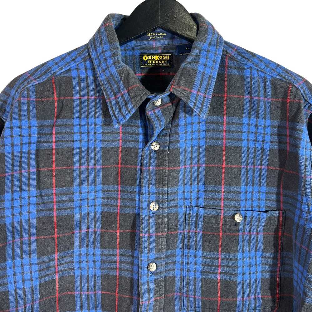 Oshkosh Osh Kosh B'Gosh Long Sleeve Plaid Flannel - image 2