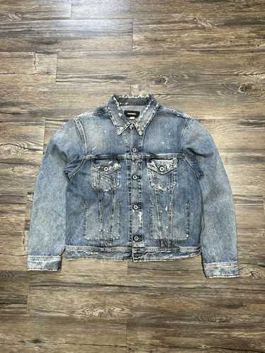 Diesel Diesel Distressed Denim Jacket