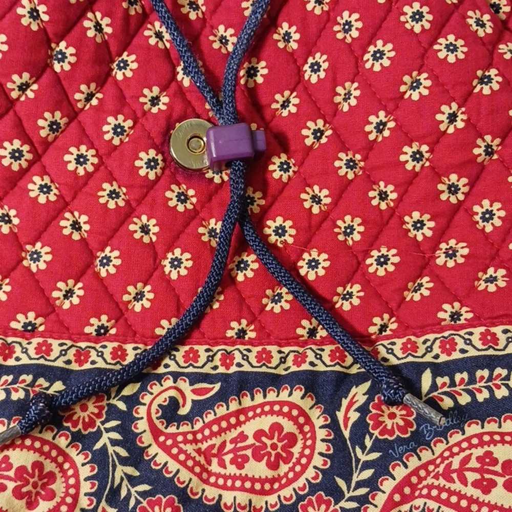 Vera Bradley Backpack VERA BRADLEY Red Blue Boho … - image 8