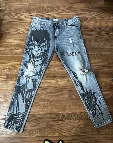 Painted customized pants Guts; outlet Bezerk