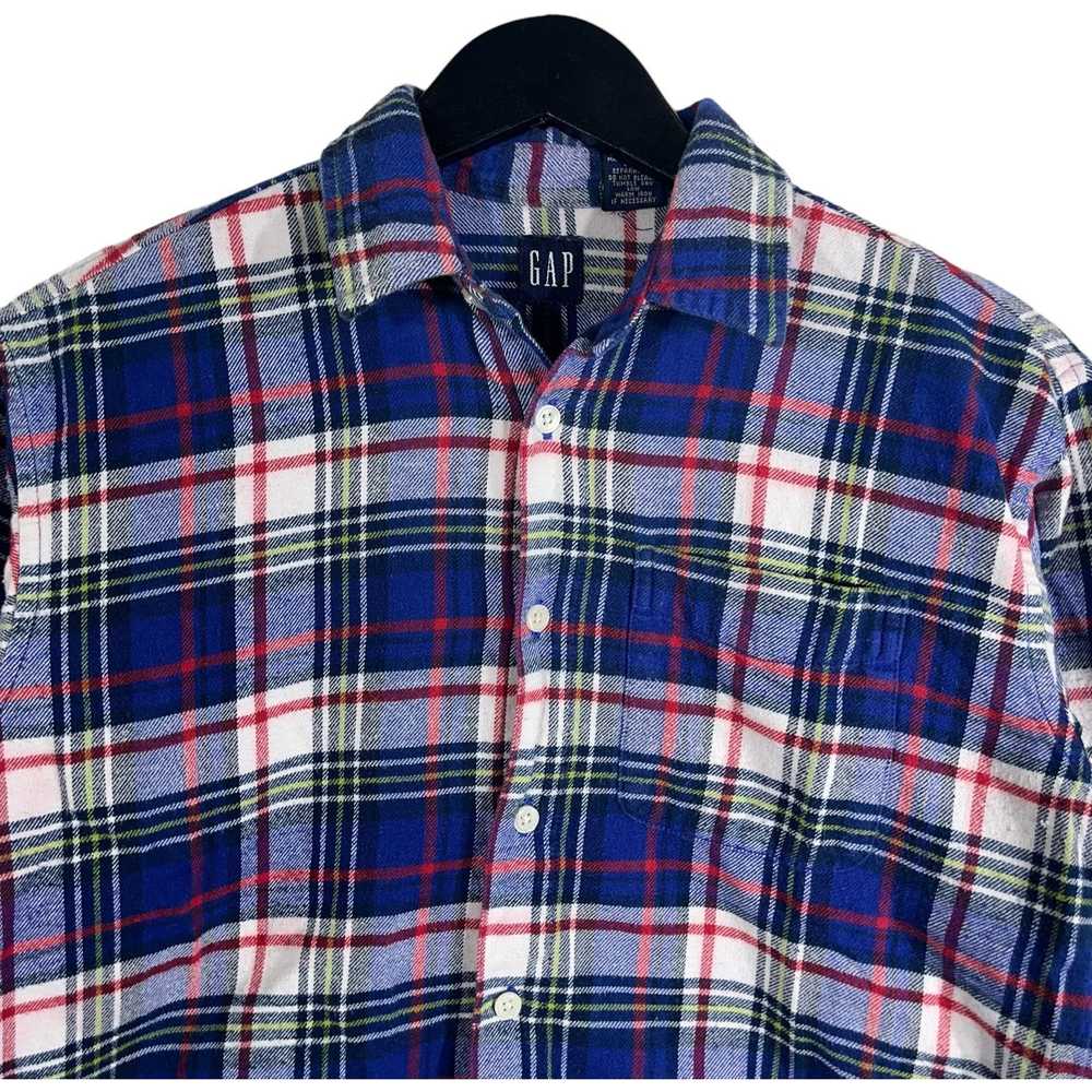 Gap Women's Gap Flannel Plaid Long Sleeve Flannel - image 2