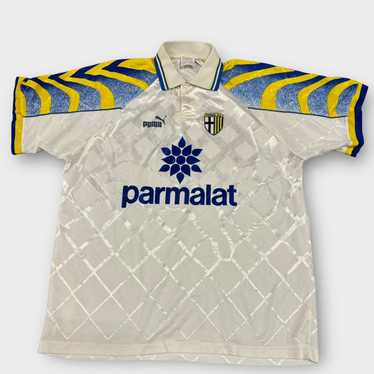 Puma × Soccer Jersey × Vintage Vintage Parma 1995… - image 1