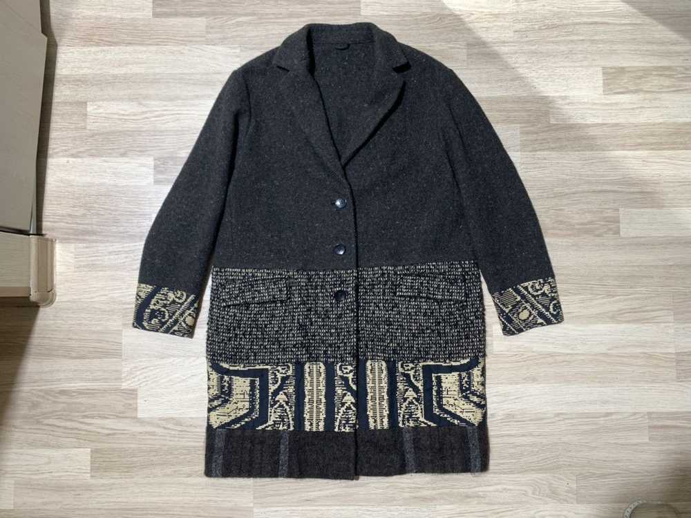 Designer × Etro × Luxury Etro wool coat 48 - image 2