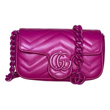 Gucci Gg Marmont Chain Flap leather bag - image 1