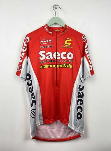 Bicycle × Cycle × Jersey Vintage Saeco Cannondale 