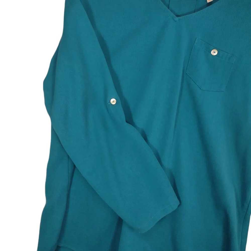 Other Soft Surroundings Women's Teal Tencel Soft … - image 4