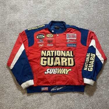 NASCAR Vintage Subway Nascar Racing Jacket Nation… - image 1