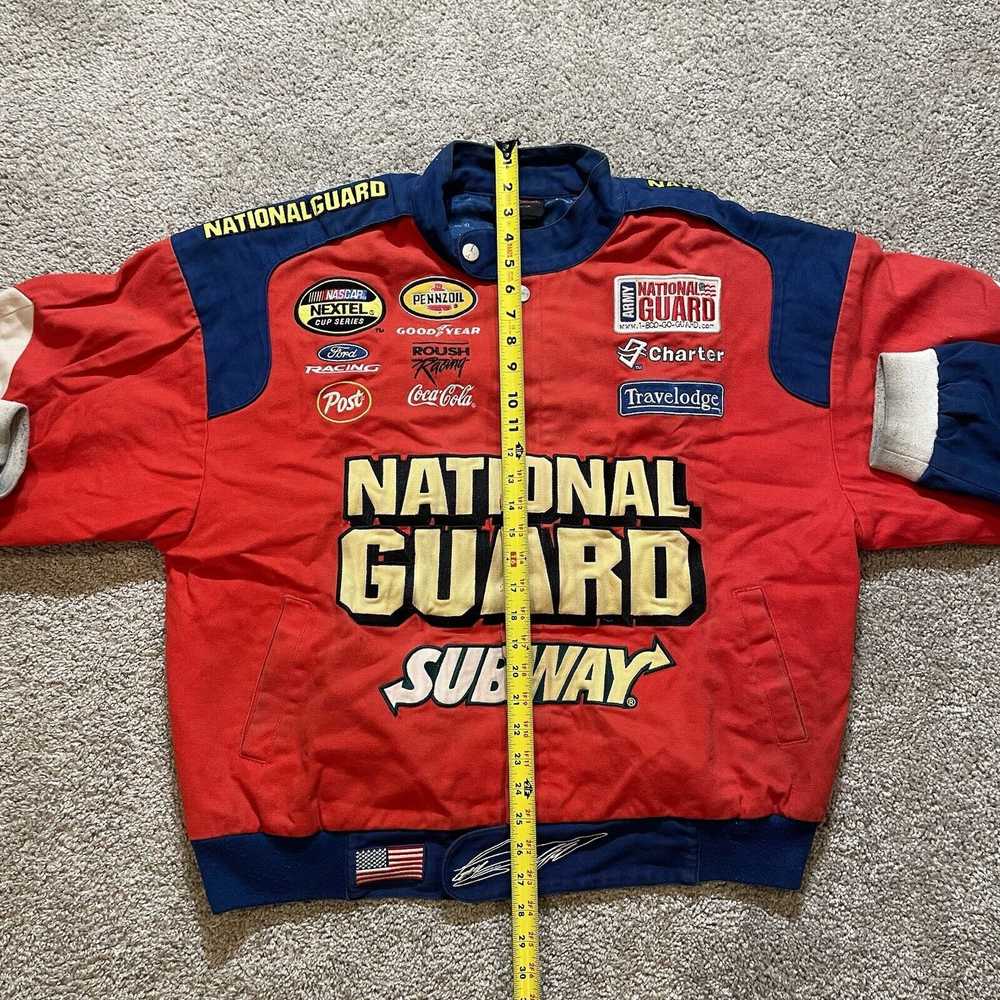 NASCAR Vintage Subway Nascar Racing Jacket Nation… - image 7