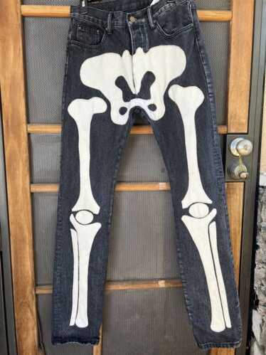 Mnml skeleton denim sz - Gem
