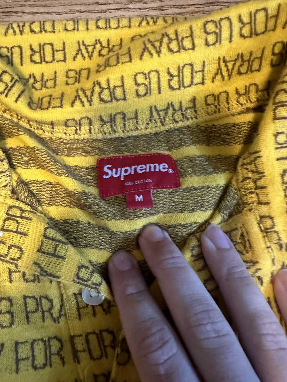 Supreme Supreme Pray For Us Polo - image 4