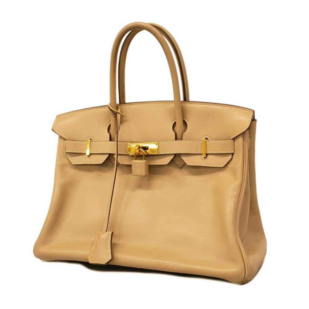 Hermes Hermes handbag Birkin 30 □L engraved Swift… - image 1