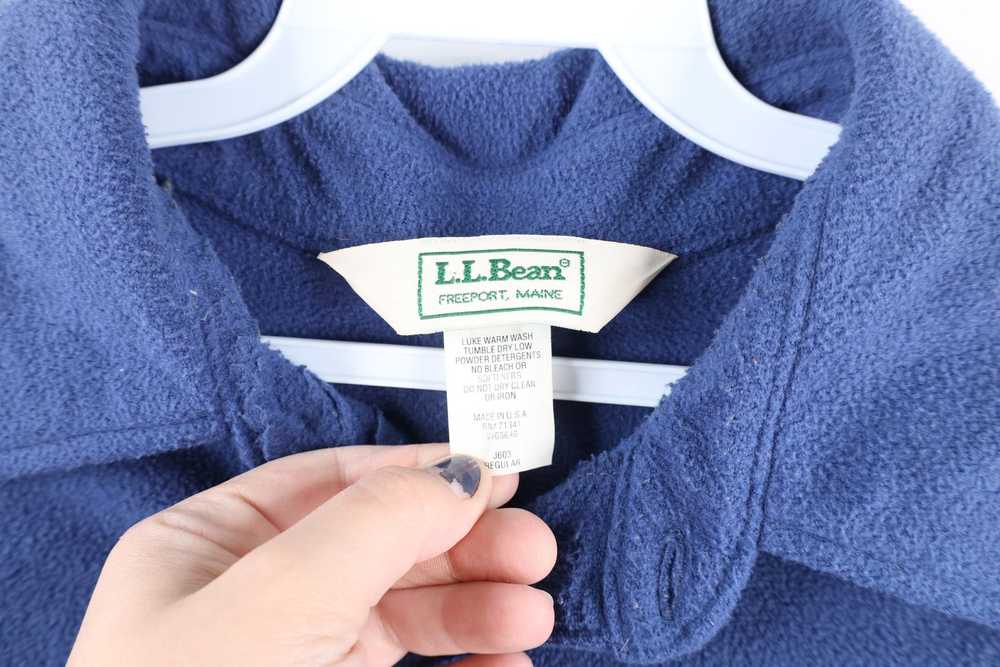 L.L. Bean × Vintage Vintage 90s LL Bean Collared … - image 5