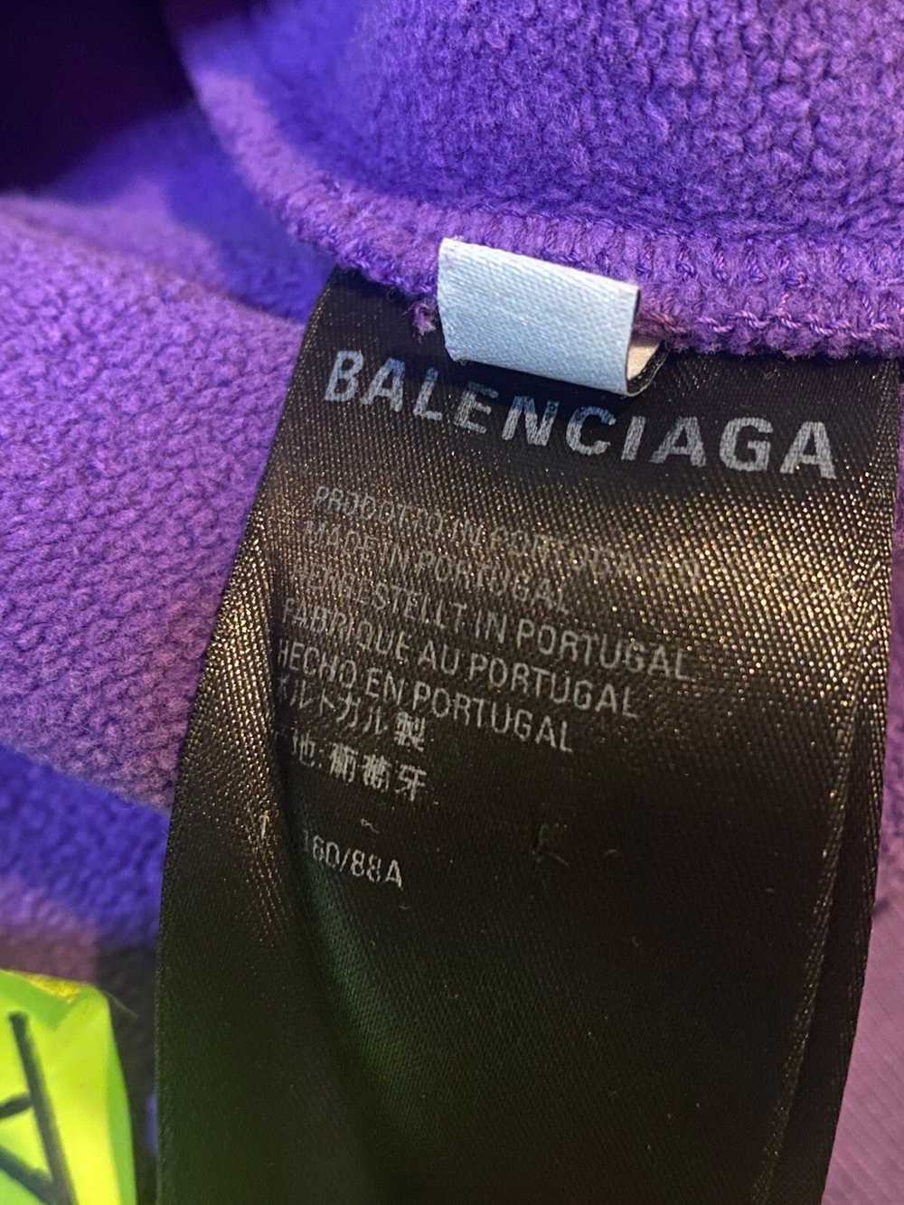 Balenciaga BALENCIAGA PURPLE FADE HOODIE - image 7