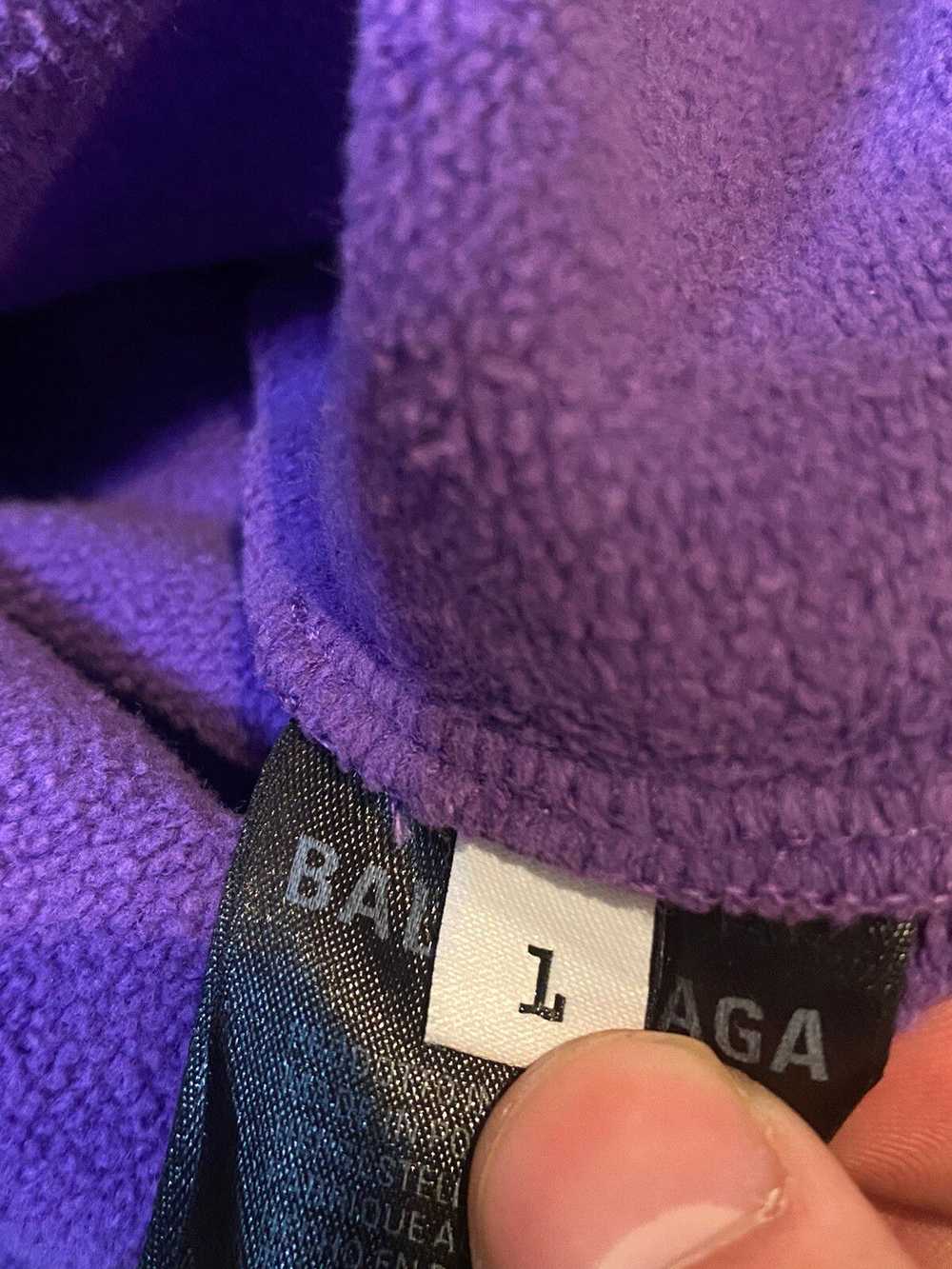 Balenciaga BALENCIAGA PURPLE FADE HOODIE - image 8