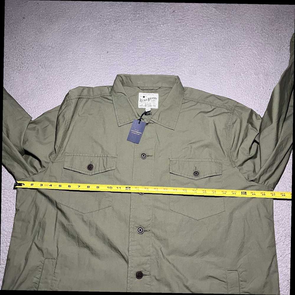 Lucky Brand Lucky Brand Shirt Mens XXL Military G… - image 4