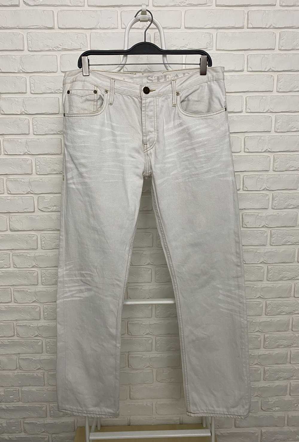 Burberry Burberry Brit Denim Pants Beige White Je… - image 2