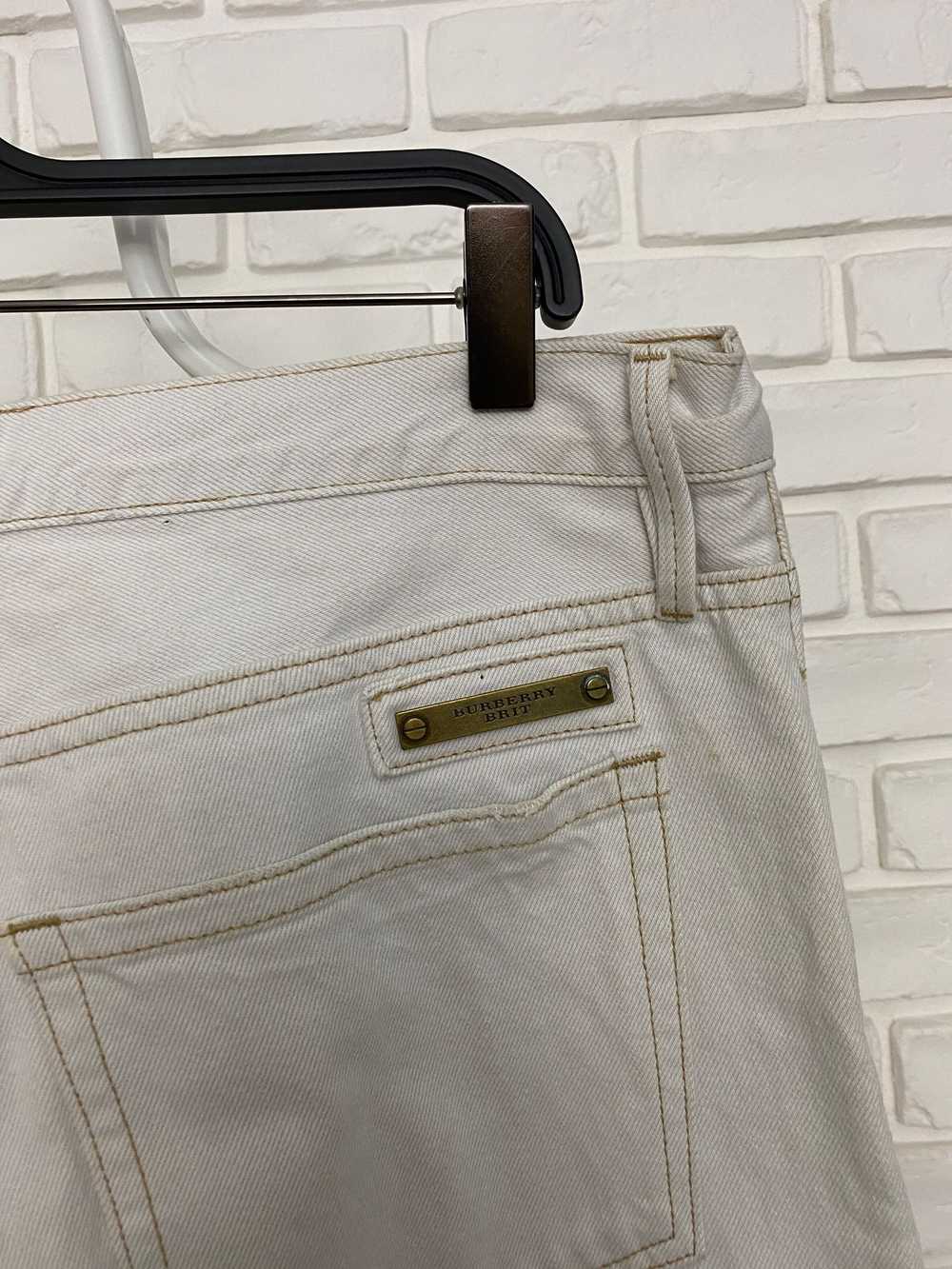 Burberry Burberry Brit Denim Pants Beige White Je… - image 6