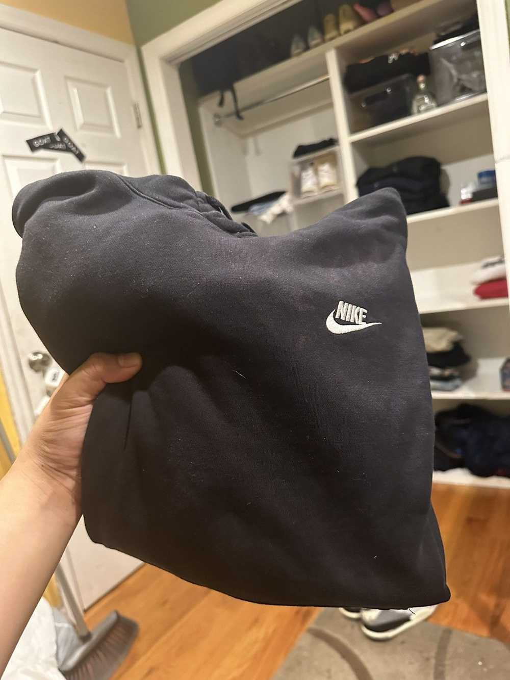 Nike black nike hoodie - image 1