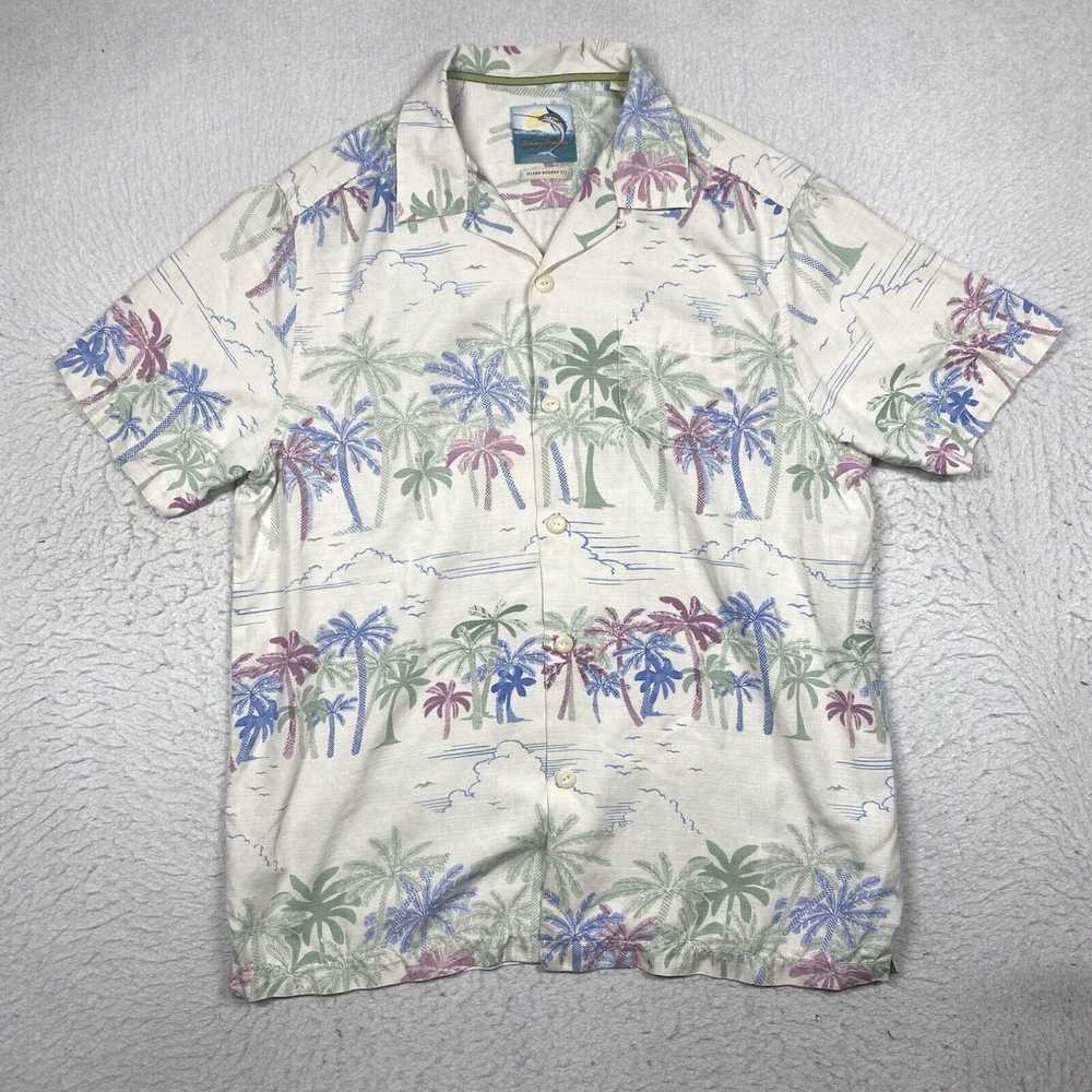 Tommy Bahama Tommy Bahama Hawaiian Shirt Mens Med… - image 1