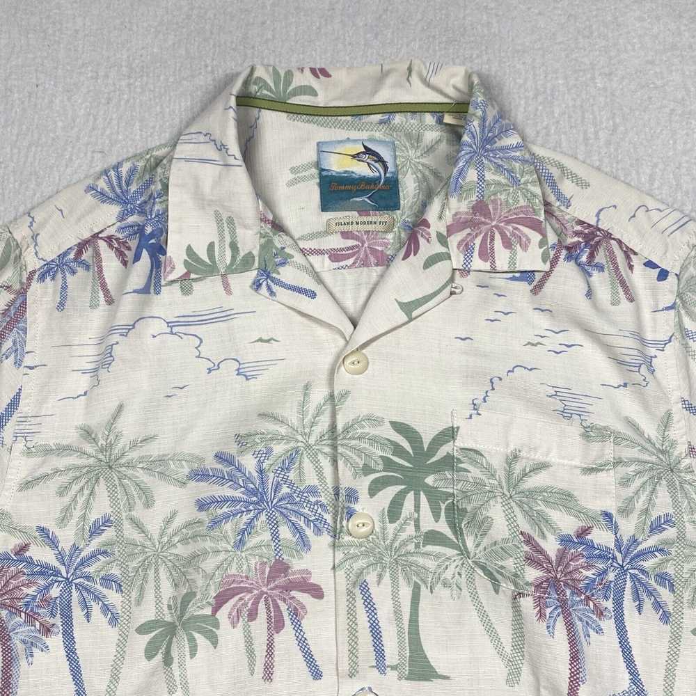 Tommy Bahama Tommy Bahama Hawaiian Shirt Mens Med… - image 2