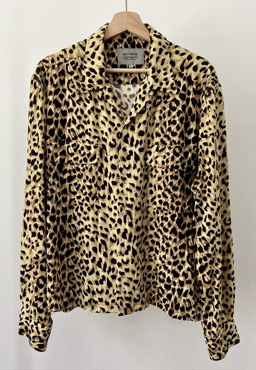 Carhartt × Guilty Parties Cheetah Print Camp Coll… - image 1