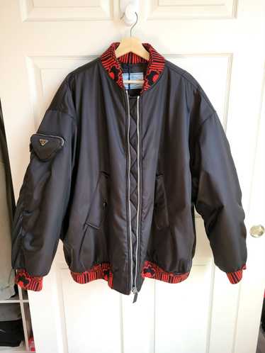 21AW RE-NYLON KNIT BOMBER JACKET 【PRADA】 PRADA - 【PRADA】21AW RE-NYLON KNIT BOMBER JACKETの通販 by R