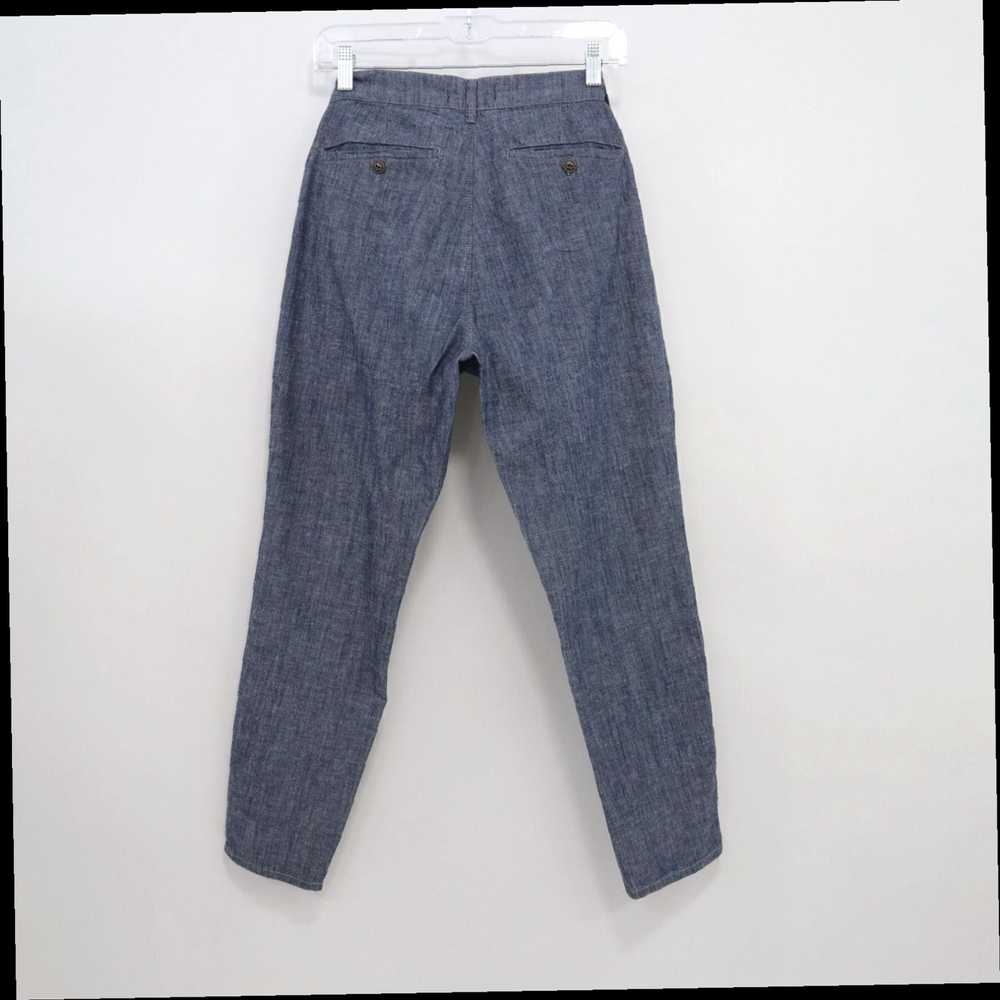 Vince Vince Trouser Pants Chambray Rolled Cropped… - image 5