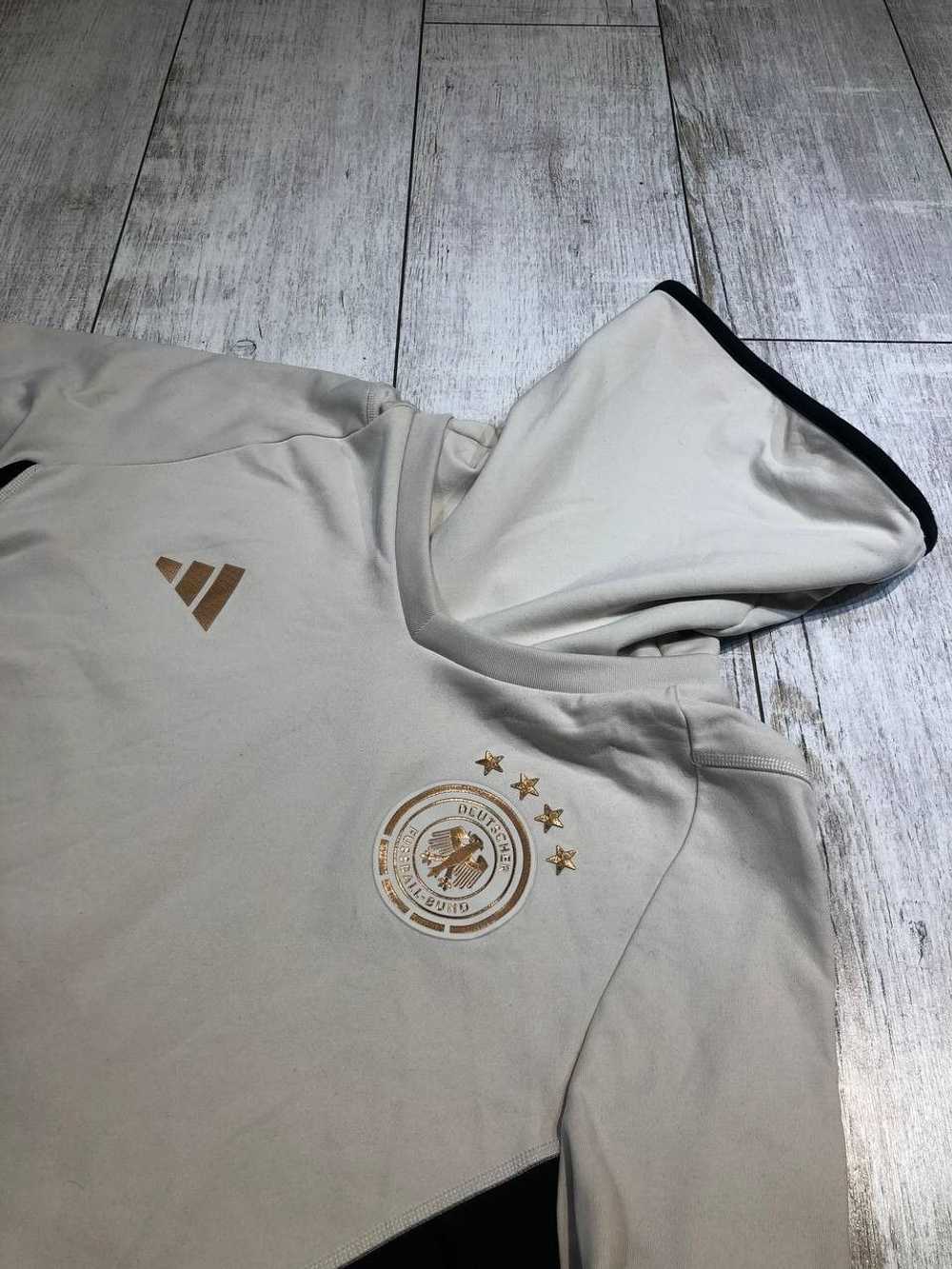 Adidas × Soccer Jersey × Sportswear hoodie German… - image 5