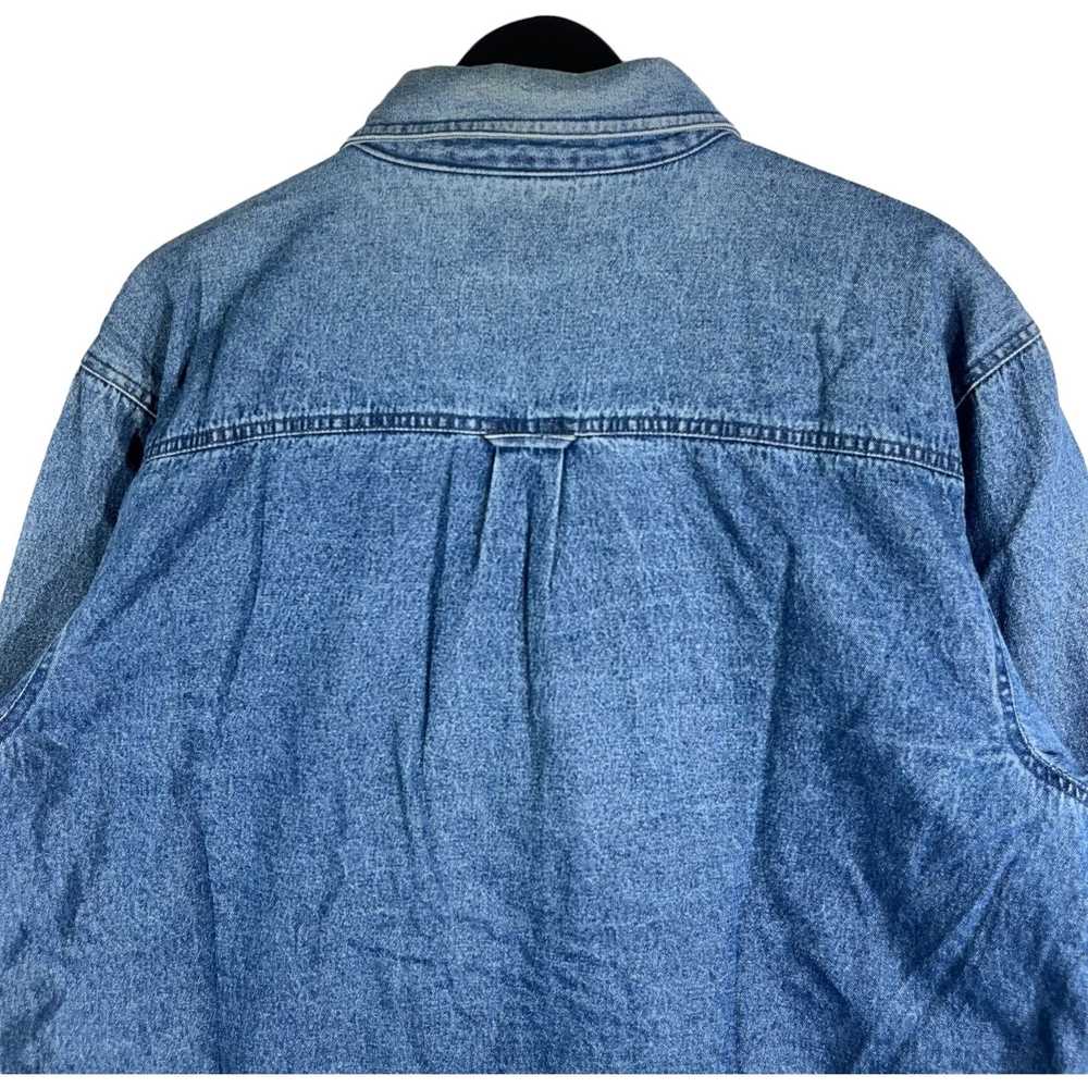 Weatherproof Weatherproof Fleece Lined Denim Butt… - image 6