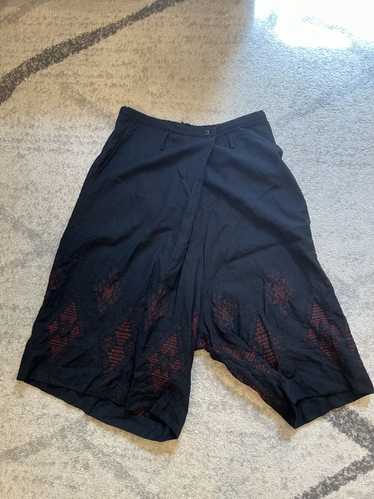 Veronica Hakama L size Led Rechweハカマ LED Rechwe Veronica Arizona Studded Crack Waxed Flared Jeans