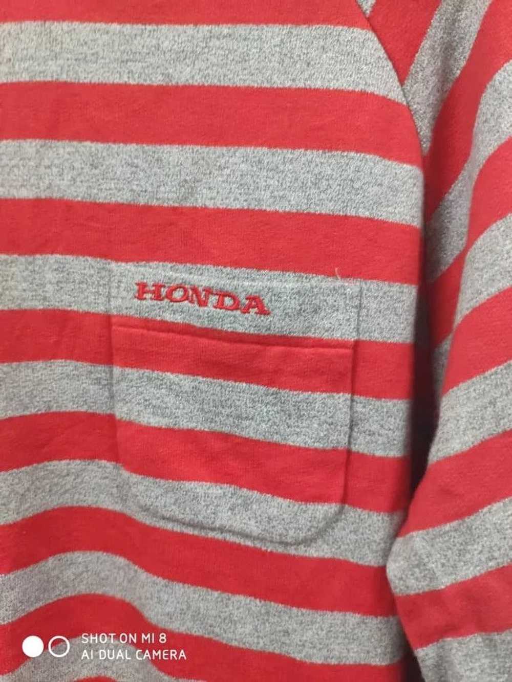 Honda × Racing × Vintage Honda Sweatshirt RARE (D… - image 3