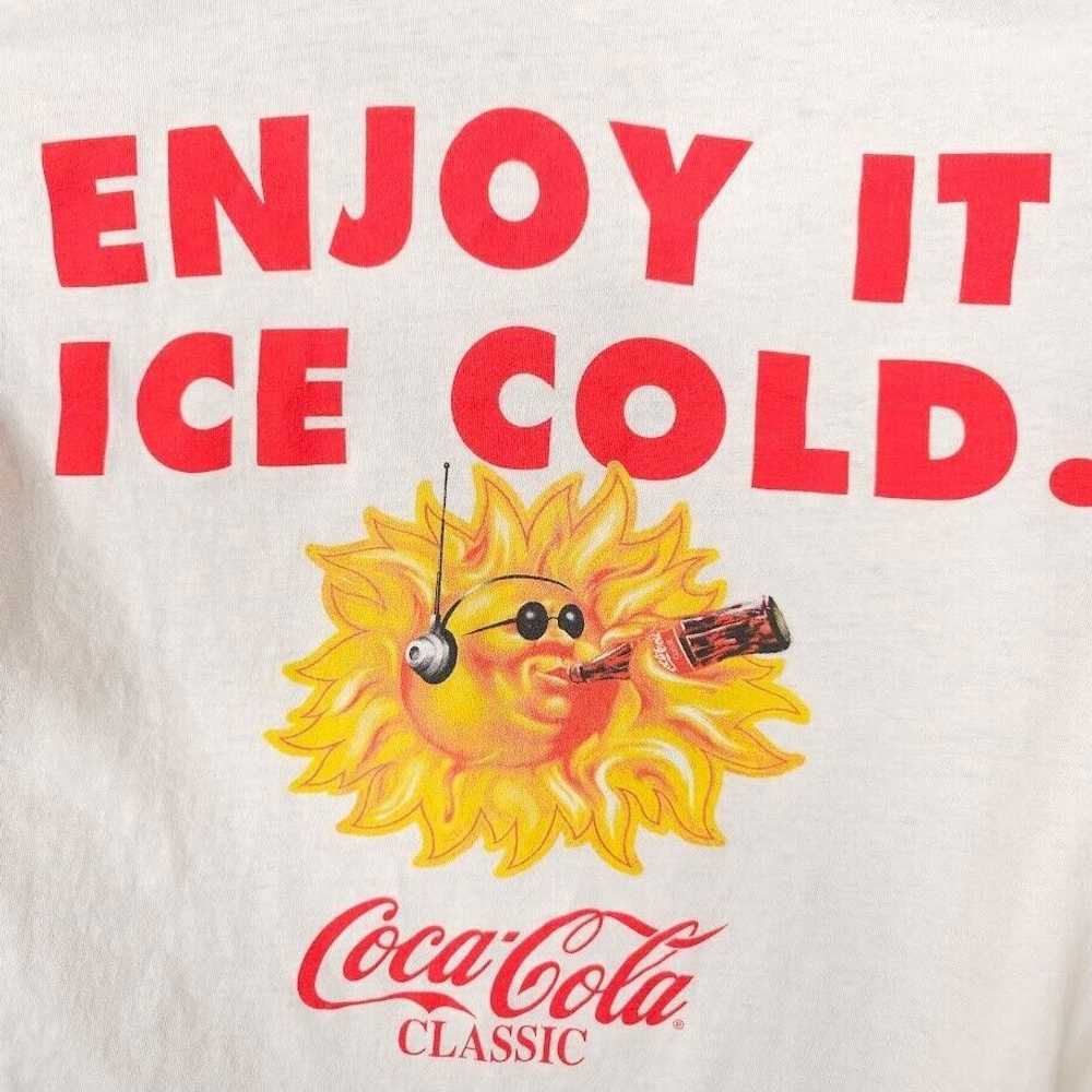 Coca Cola Coca Cola Classic T Shirt Mens Size Sma… - image 4