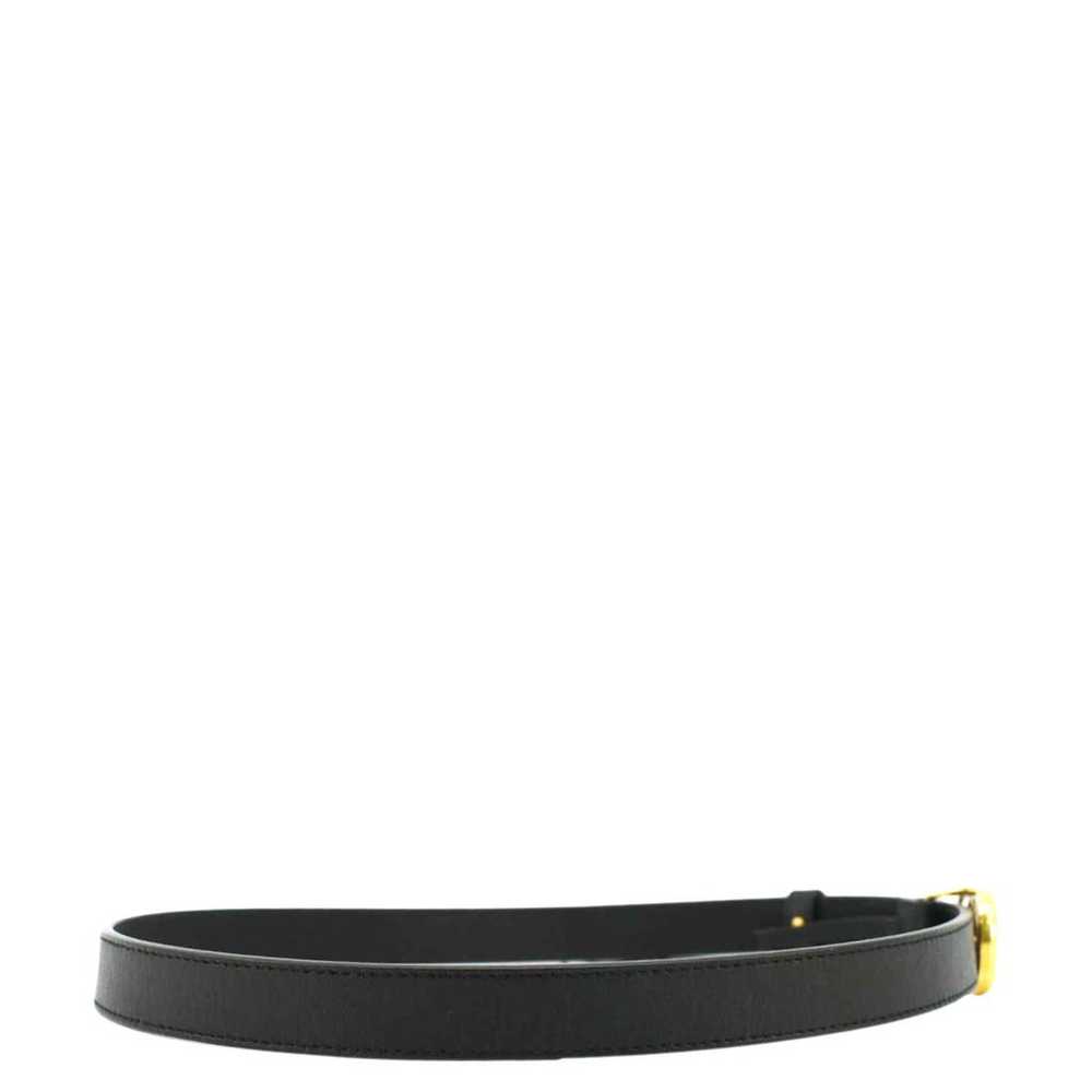 Gucci Gg Buckle leather belt - image 4