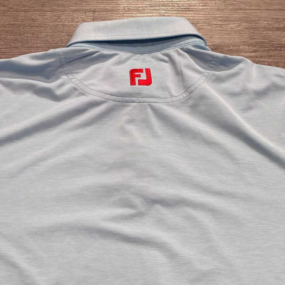 Footjoy FootJoy Polo Shirt Mens Large Blue Heathe… - image 7