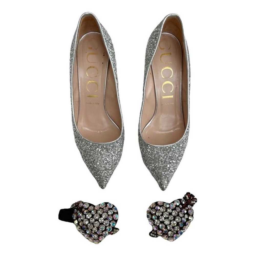 Gucci Glitter heels - image 1