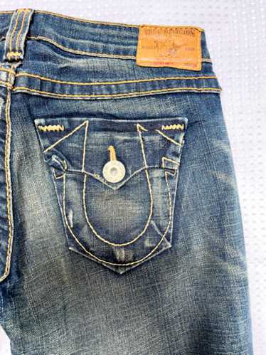 TRUE RELIGION BECKY BIG QT フレア デニム パンツ True religion becky big - Gem