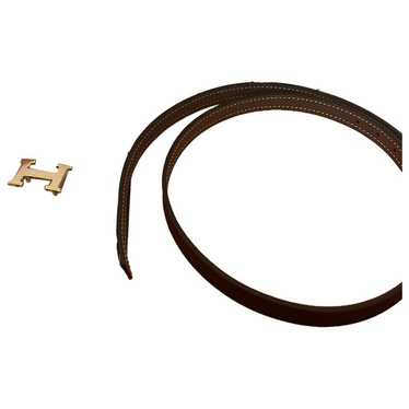 Hermès Leather belt - image 1